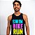 Regata Dry Fit Tradicional Preta - Swim Bike Run - Imagem 3