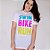 Baby Look Dry Fit Branca - Swim Bike Run - Imagem 1