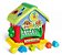 Brinquedo Educativo Casinha Com Blocos Mini House - Imagem 1