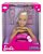 Busto Barbie Styling Head Core com frases - Imagem 1
