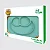 Pratinho de Silicone Verde Água Turminha Guará - Semaan - Imagem 1
