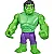 Boneco Marvel Spidey and is Amazing Friends Hulk - Imagem 2