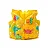 Boia Colete Infantil Peixinhos Amarelo - Imagem 1