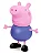 Boneco de Vinil George Peppa Pig - Imagem 2