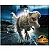 Quebra-Cabeça Jurassic Park Caçada T- Rex 100 Peças - Imagem 2