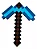 Picareta E.V.A Minecraft Diamante 45CM - Imagem 1