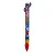 Caneta Bicolor Retratil Stitch 1.0mm Azul e Vermelho - Imagem 2