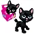 Mini Pets da Barbie Gata Na Casinha Preta - Imagem 2