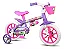 Bicicleta Infantil Aro 12 Com Rodinhas Violet - Imagem 1