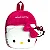 Mochila Infantil de Pelúcia Hello Kitty - Imagem 1
