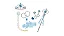 Kit Princesa Princess Me Box Azul - Imagem 2