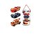 Kit c/ 03 Carrinhos Tubo Trio Carros 10CM Disney - Imagem 2