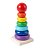 Brinquedo Didático Torre Encaixe MDF - Imagem 1