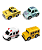 Carrinho De Metal Mini Cars a Fricção Sortidos - Imagem 1