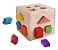 Brinquedo Didático Cubo Encaixe das Formas MDF - Imagem 1