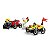 Lego City Set de Carros de Corrida vs Caminhão dos Bombeiros - Imagem 3