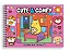 Cute Comfy Capa Dura Holográfica Rosa ED06 - Imagem 1