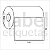 Etiqueta adesiva 100x80mm 10x8cm BOPP p/ congelados p/ Zebra Argox Elgin - Rolo c/ 361 (30m) - Imagem 2