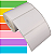 Etiqueta adesiva 95x60mm 9,5x6cm BOPP p/ Zebra Argox Elgin - Rolo c/ 476 (30m) - Imagem 1