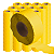 Etiqueta refil Etiquetadora Metiq 16.26 (26x16mm ondulada) - 120 rolos com 1000 - Imagem 5