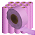 Etiqueta refil Etiquetadora Metiq 16.26 (26x16mm ondulada) - 120 rolos com 1000 - Imagem 8
