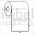 Etiqueta adesiva 90x60mm 9x6cm Couche p/ Zebra Argox Elgin - Rolo c/ 476 (30m) - Imagem 2