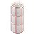 Etiqueta adesiva tarja borda vermelha multiuso 60x40mm 6x4cm Nº 9 - 3 rolos com 300 (12m) - Imagem 6