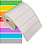 Etiqueta adesiva 100x30mm 10x3cm Térmica (impressão sem ribbon) p/ impressora térmica direta - Rolo c/ 30m - Imagem 1