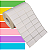 Etiqueta adesiva 33x17mm 3,3x1,7cm (3 colunas) Térmica (impressão s/ ribbon) impressora térmica direta Rolo 30m - Imagem 1
