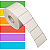 Etiqueta adesiva 40x25mm 4x2,5cm (1 coluna) Térmica (impressão s/ ribbon) impressora térmica direta Rolo c/ 30m - Imagem 1