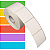 Etiqueta adesiva 40x40mm 4x4cm (1 coluna) Térmica (impressão sem ribbon) impressora térmica direta Rolo c/ 30m - Imagem 1