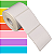 Etiqueta adesiva 60x60mm 6x6cm Couche p/ Zebra Argox Elgin - Rolo c/ 476 (30m) - Imagem 1