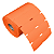Etiqueta Gôndola 105x30mm 10,5x3cm Couche cartão Gap universal p/ Zebra Argox Elgin - Rolo c/ 1000 (30m) - Imagem 6