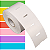 Etiqueta Gôndola adesiva 50x30mm 5x3cm Couche Gap central p/ Zebra Elgin - Rolo c/ 1000 (30m) - Imagem 1