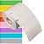 Etiqueta Gôndola adesiva 70x30mm 7x3cm Couche Gap lateral p/ Zebra Argox Elgin - Rolo c/ 1000 (30m) - Imagem 1