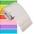Etiqueta Gôndola adesiva 80x30mm 8x3cm Couche Gap lateral p/ Zebra Argox Elgin - Rolo c/ 1000 (30m) - Imagem 1
