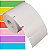 Etiqueta Gôndola 80x40mm 8x4cm Couche cartão Gap lateral p/ Zebra Argox Elgin - Rolo c/ 750 (30m) - Imagem 1
