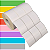 Etiqueta tag roupa adesiva 33x55mm 3,3x5,5cm (3 colunas) 1 corte Térmica (impressão sem ribbon) - Rolo c/ 30m - Imagem 1
