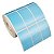 Etiqueta tag roupa adesiva 33x60mm 3,3x6cm (3 colunas) 1 corte Térmica (impressão s/ ribbon) Rolo c/ 1428 (30m) - Imagem 8
