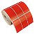 Etiqueta tag roupa adesiva 33x60mm 3,3x6cm (3 colunas) 1 corte Térmica (impressão s/ ribbon) Rolo c/ 1428 (30m) - Imagem 6