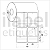 Etiqueta tag roupa adesiva 40x60mm 4x6cm (2 colunas) 2 cortes Couche p/ Zebra Argox Elgin - Rolo c/ 952 (30m) - Imagem 2