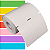 Etiqueta tag roupa 50x75mm 5x7,5cm (2 colunas) sem picote Couche cartão Zebra Argox Elgin - Rolo c/ 800 (30m) - Imagem 1