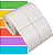 Etiqueta tag roupa adesiva 50x75mm 5x7,5cm (2 colunas) 3 cortes Térmica (impressão s/ ribbon) Rolo c/ 768 (30m) - Imagem 1