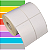 Etiqueta tag roupa adesiva 50x75mm 5x7,5cm (2 colunas) sem corte Térmica (impressão sem ribbon) Rolo c/ 30m - Imagem 1