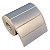 Etiqueta adesiva 100x30mm 10x3cm Poliéster Cromo Fosco p/ Zebra Argox Elgin - Rolo c/ 909 (30m) - Imagem 1