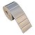 Etiqueta adesiva 50x20mm 5x2cm (1 coluna) Poliéster cromo fosco p/ Zebra Argox Elgin - Rolo c/ 1304 (30m) - Imagem 1