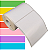 Etiqueta adesiva 100x110mm 10x11cm Couche p/ Zebra Argox Elgin - Rolo c/ 265 (30m) - Imagem 1