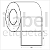 Etiqueta adesiva 100x70mm 10x7cm BOPP p/ Zebra ZT230 S4M ZT410 - Rolo c/ 1233 (90m) Tubete 3 polegadas - Imagem 2