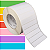 Etiqueta adesiva 33x21mm 3,3x2,1cm (3 colunas s/ espaçamento) BOPP p/ Zebra - Rolo c/ 90m Tubete 3 polegadas - Imagem 1