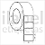 Etiqueta adesiva 50x30mm 5x3cm (1 coluna) BOPP p/ Zebra ZT230 S4M ZT410 - Rolo c/ 2727 (90m) Tubete 3 polegadas - Imagem 2